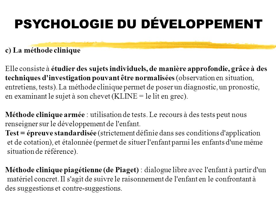 PSYCHOLOGIE DU D VELOPPEMENT ppt t l charger